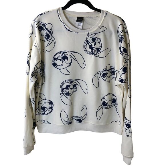 Disney Lilo and Stitch Pullover Sweatshirt Sz M - Picture 1 of 5
